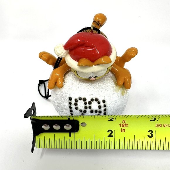Vintage Enesco Christmas Ornament Garfield Have a Ball 1991 IOB - Picture 8 of 16